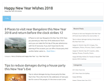 Tablet Screenshot of happy-newyearwishes.com